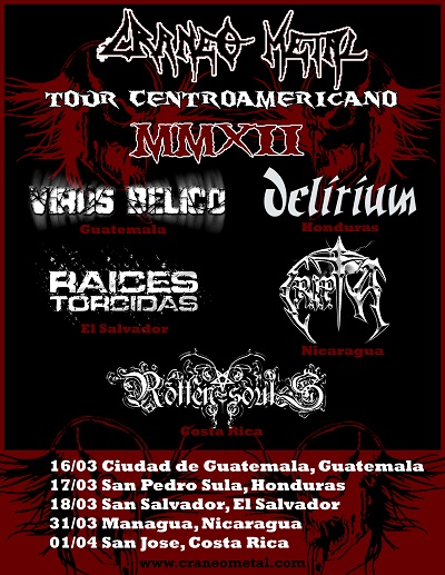 craneo metal tour 2012